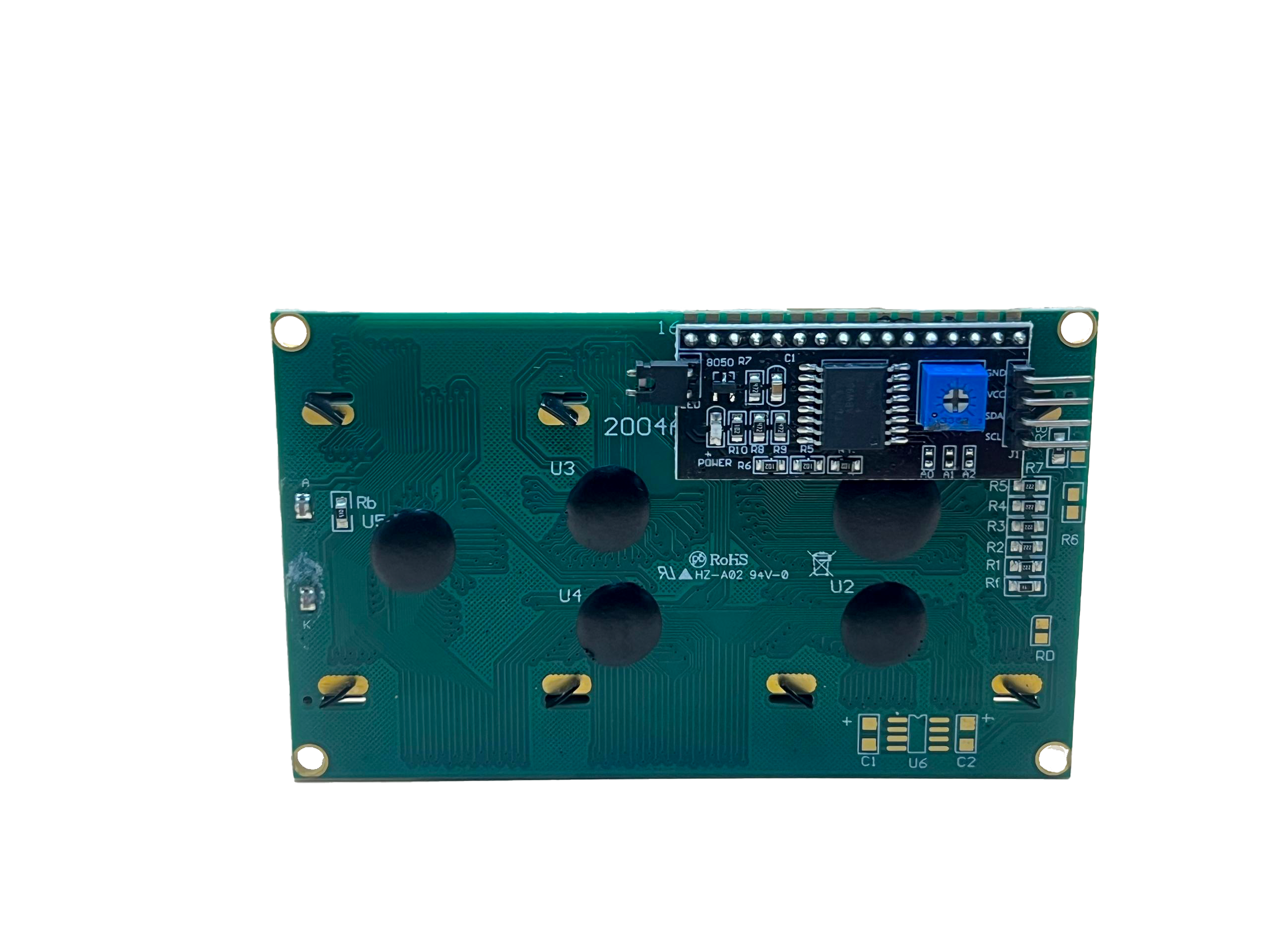 LCD 20X4 I2C/IIC Rétroéclairage vert